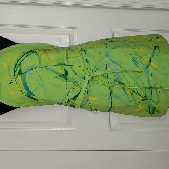 🎉💜HP💜🎉Custom Painted Wearable Art Apron  #1901 - Picture 6 of 7